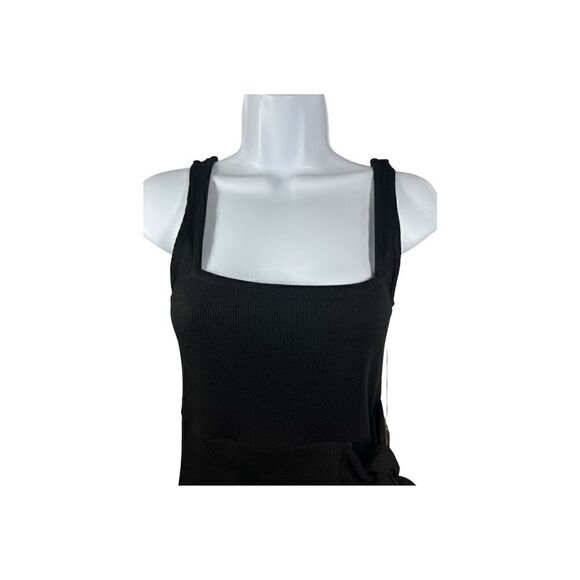 bishop + young Size Small Black Shawna Side Tie Dress - Picture 5 of 8